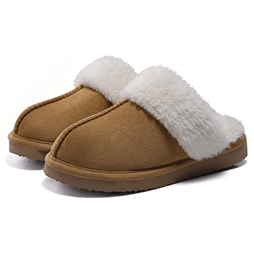 Affordable Faux Fur Lined Slippers