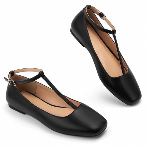 Affordable T Strap Dress Flats