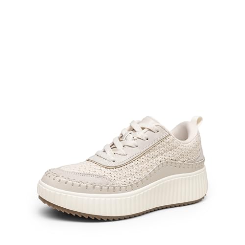 Comfortable Ribbed Knit Casual Sneakers