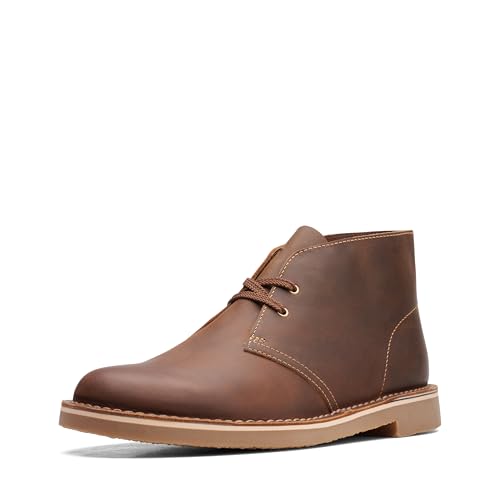 Durable Rubber Sole Chukka Boots